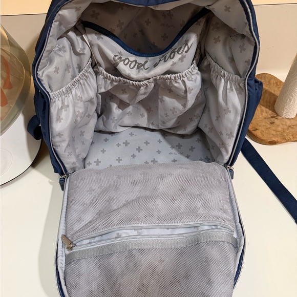 Itzy Ritzy Deep Blue Backpack - Picture 3 of 3